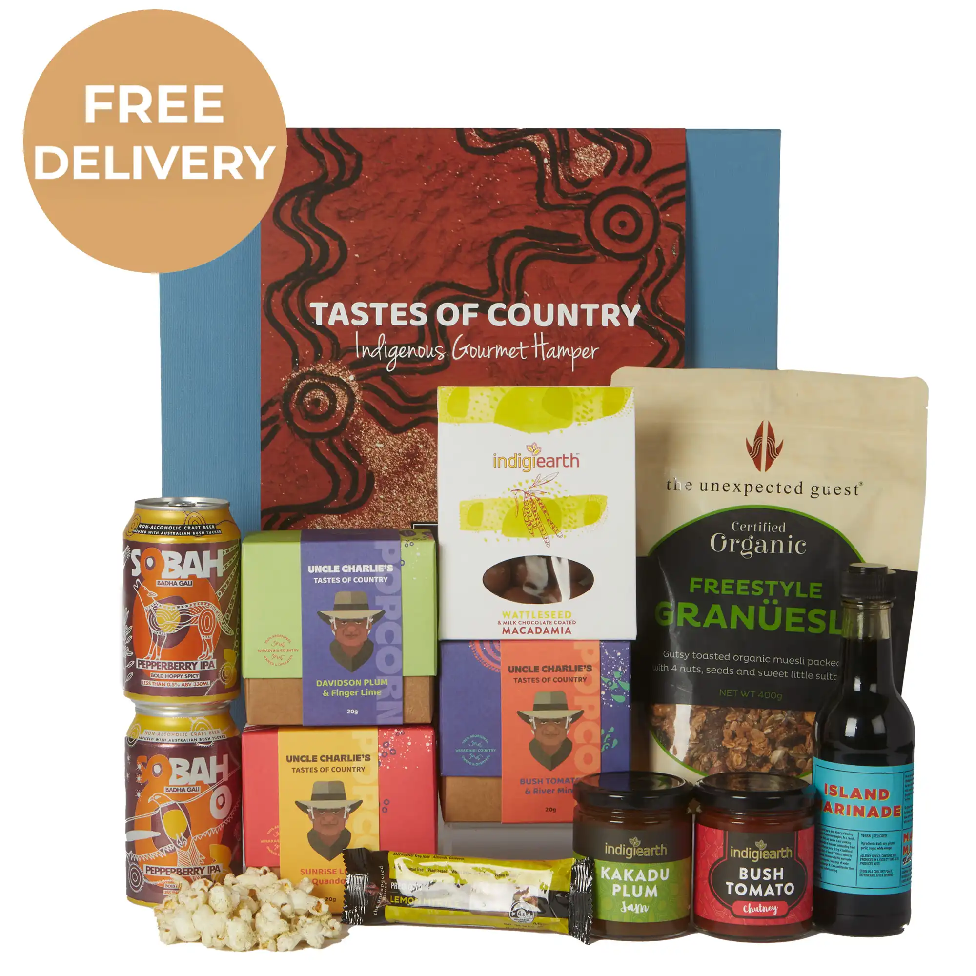 Tastes of Country Hamper - Premium Treats with Sobah Craft Beer Hamper