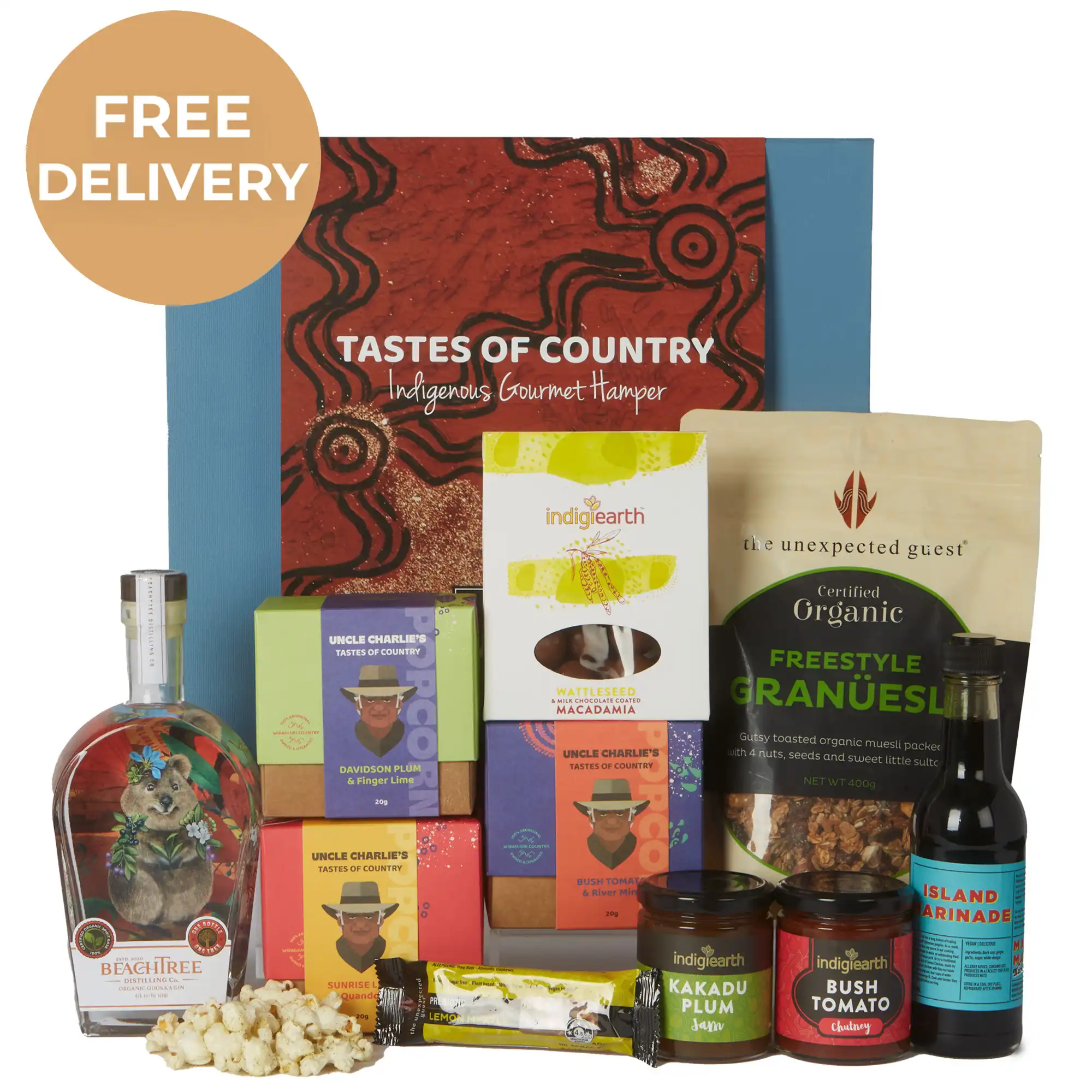 Tastes of Country Hamper - Ultimate Selection with Koala Gin Hamper