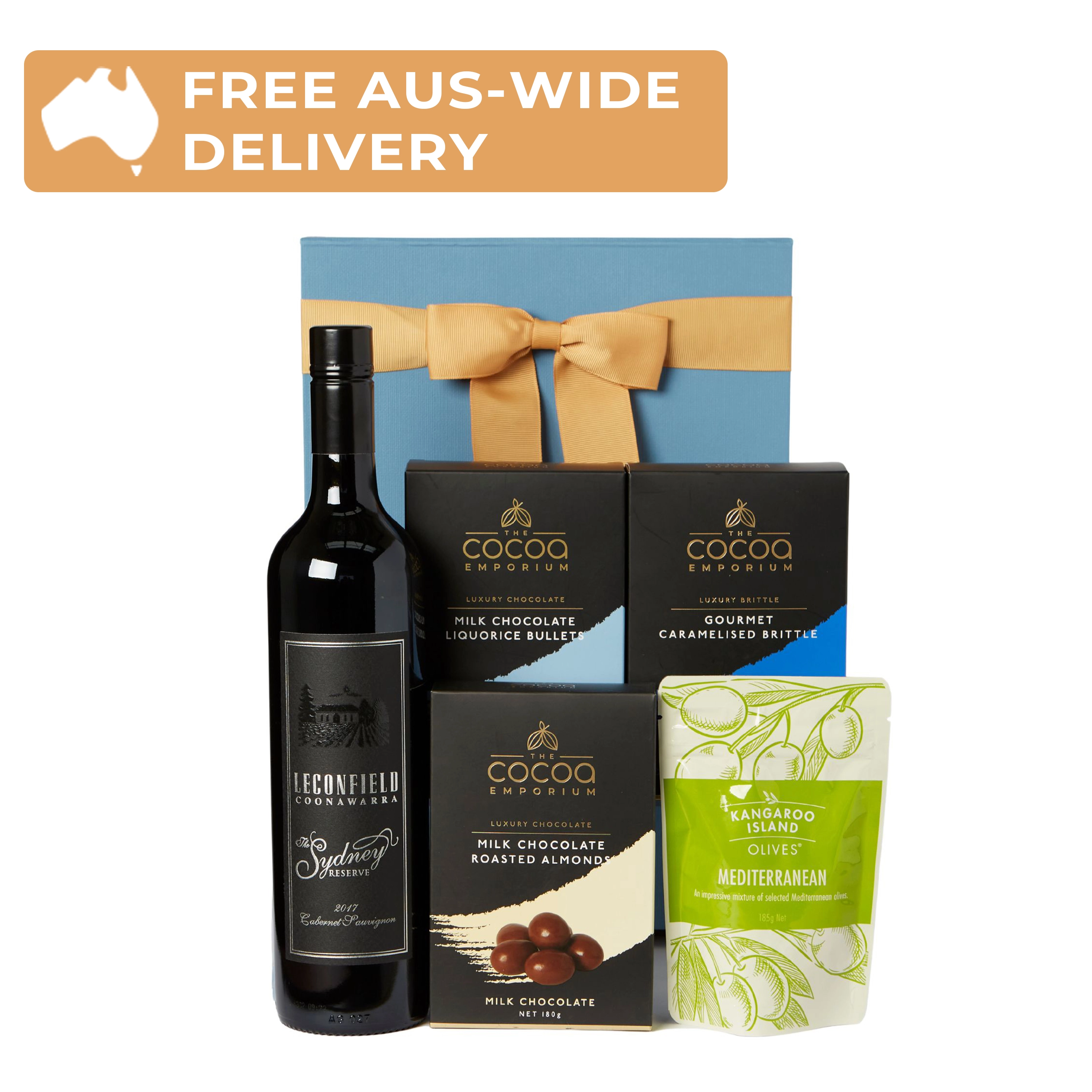 Jeremy Oliver Wine Hamper with Leconfield The Sydney Reserve Cabernet Sauvignon