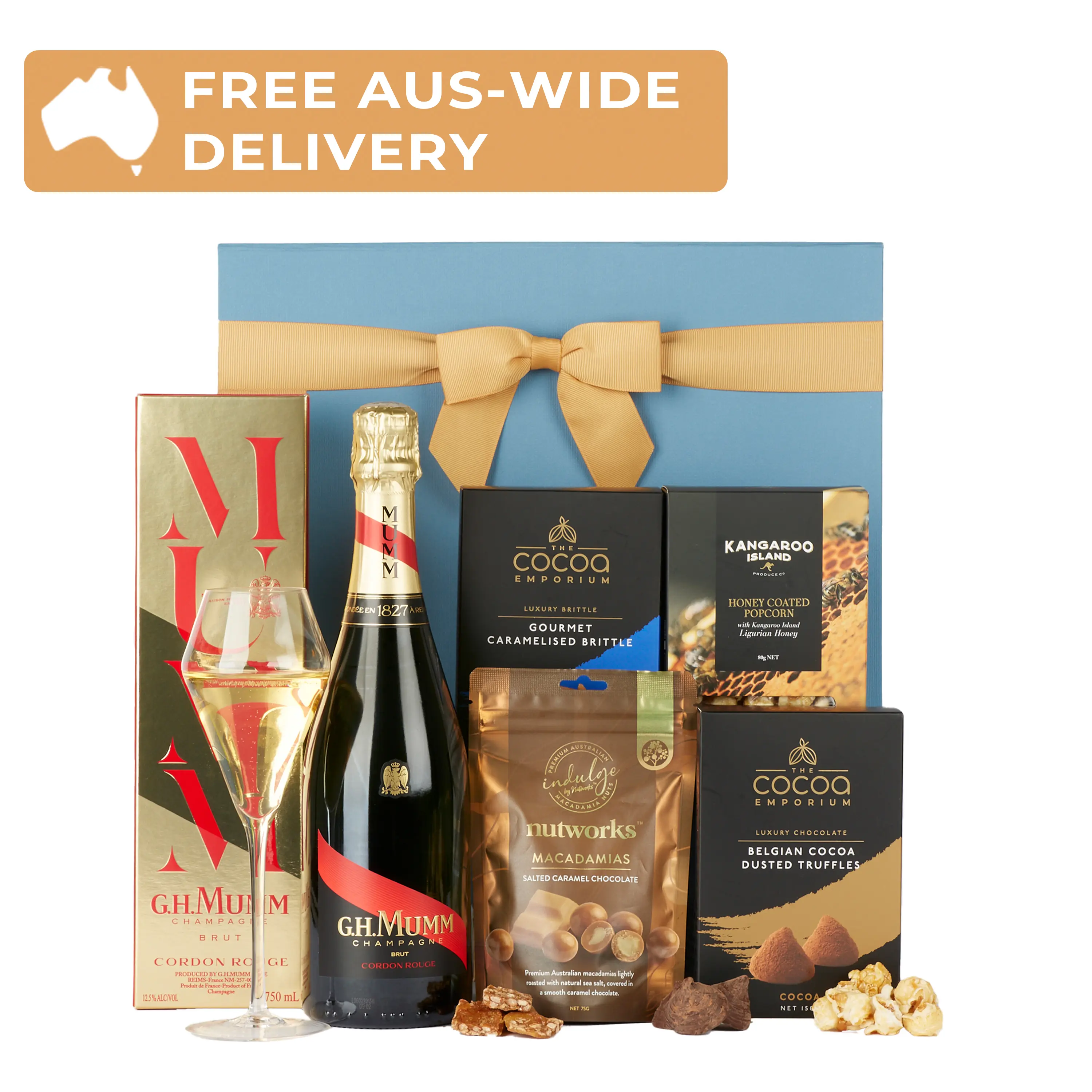 Gourmet Goodies with G.H.Mumm Champagne Hamper
