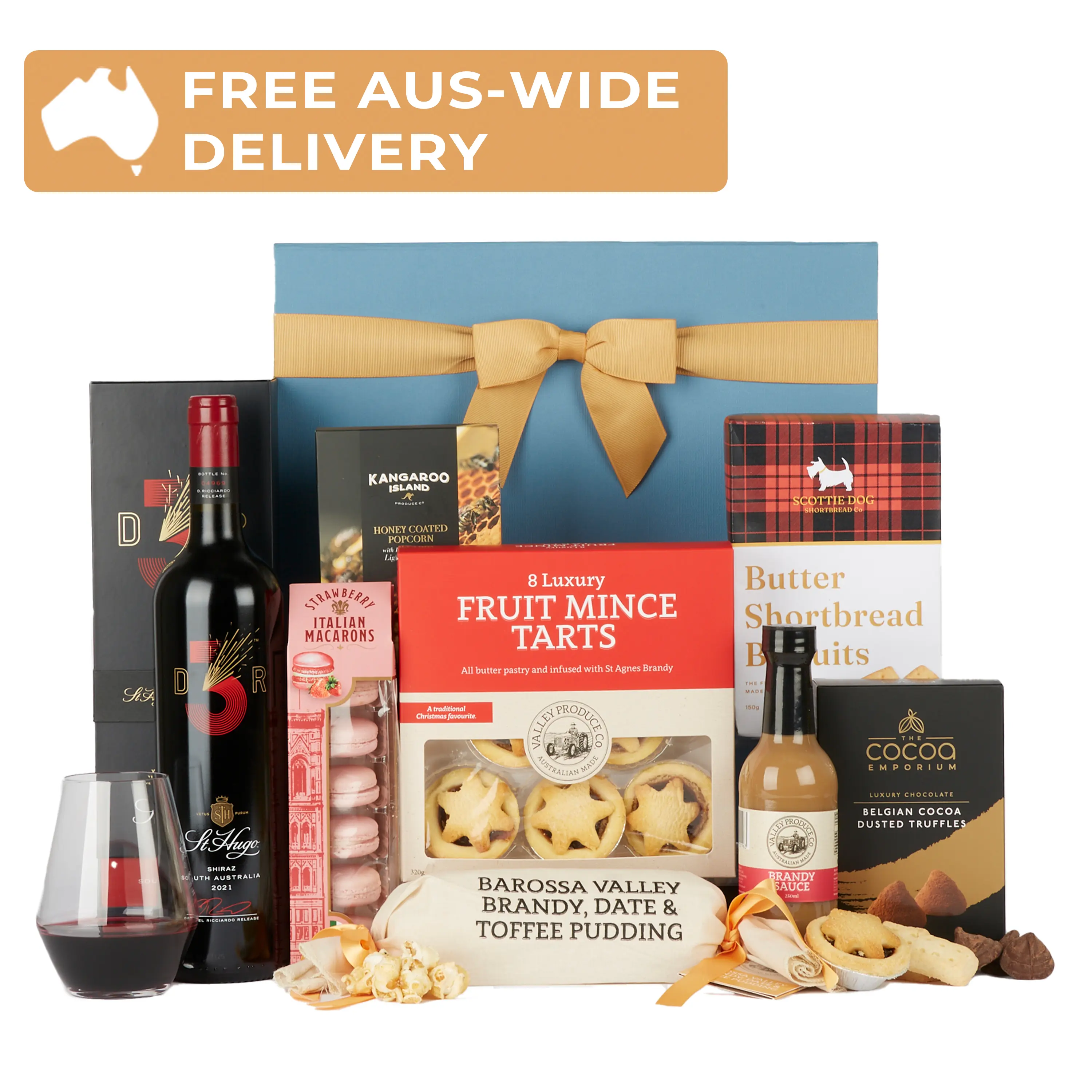DR3 St Hugo Shiraz & Premium Christmas Selection Hamper