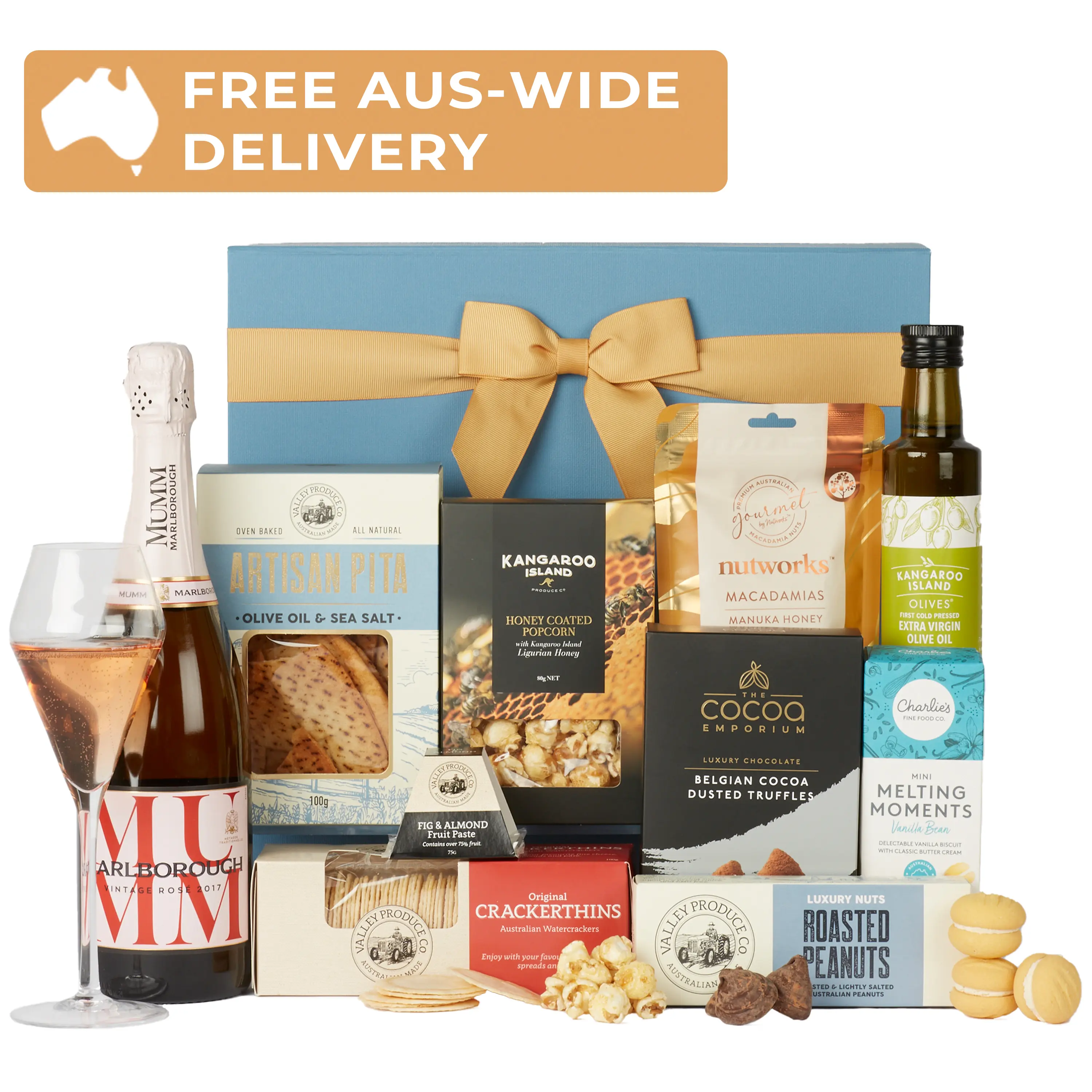Mumm Vintage Rosé & Gourmet Selection Hamper