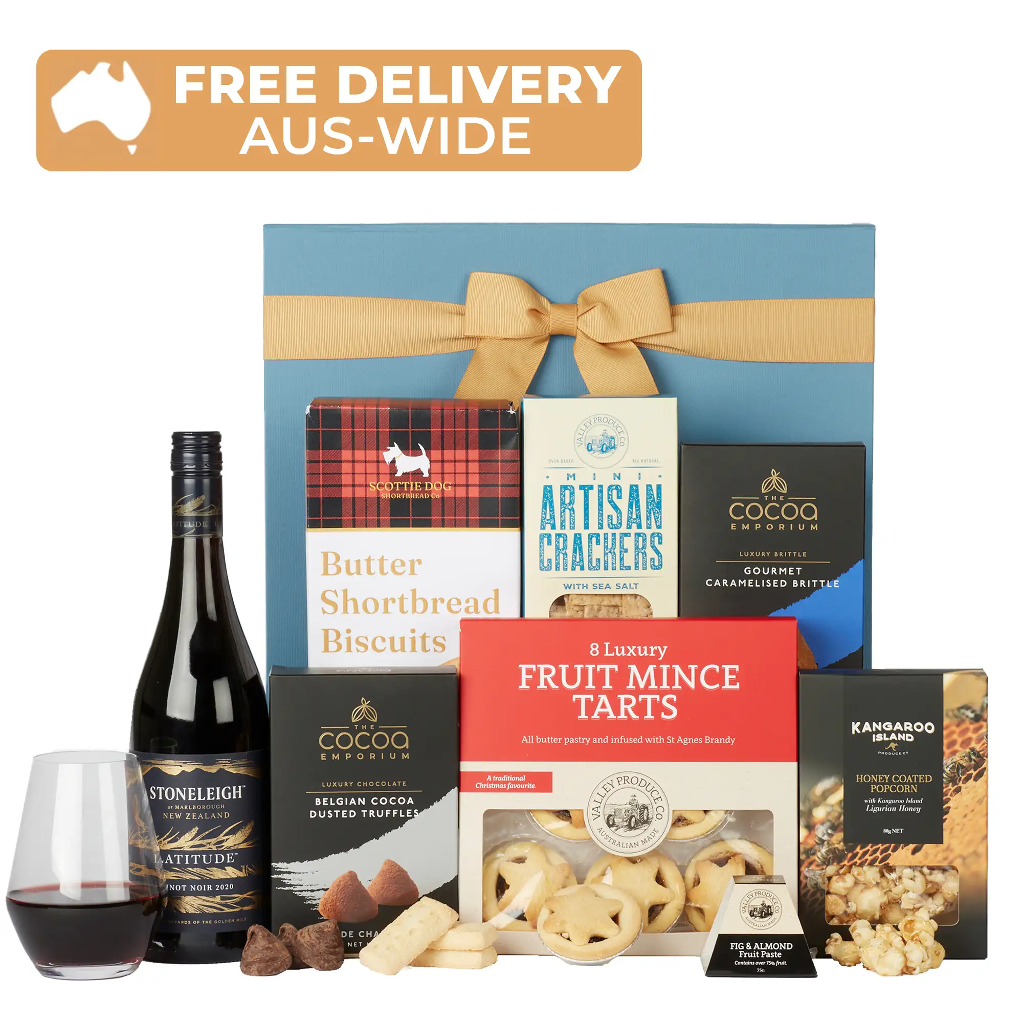 Pinot Noir & Christmas Nibbles Hamper