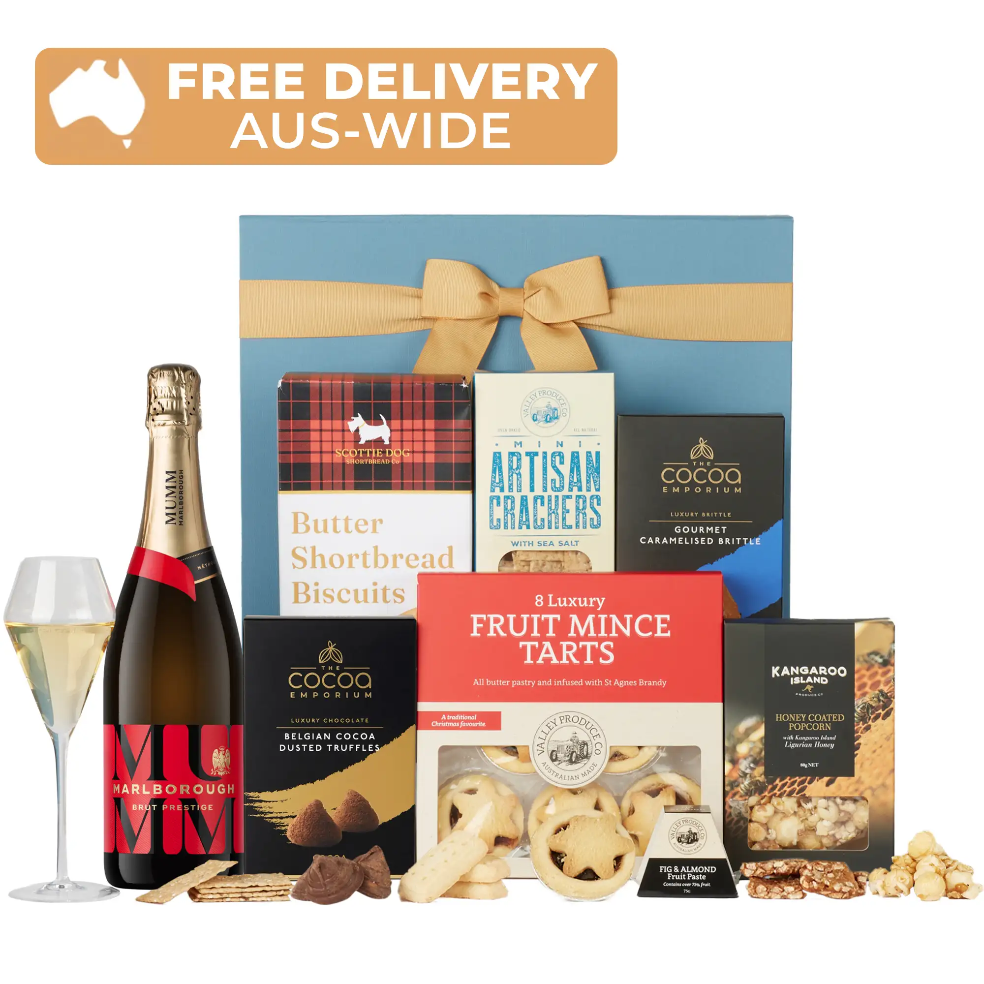Sparkling & Christmas Nibbles Hamper