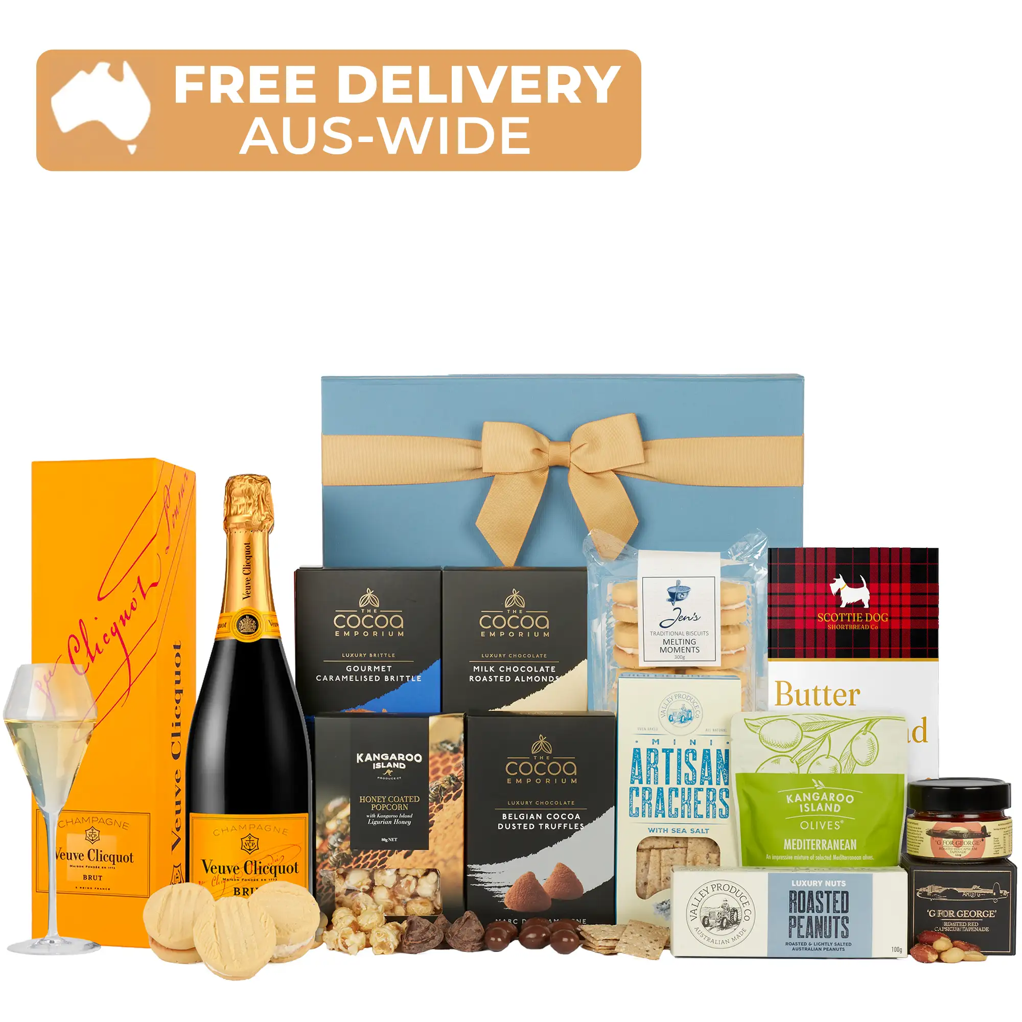 Luxury Finest with Veuve Cliquot Champagne Hamper