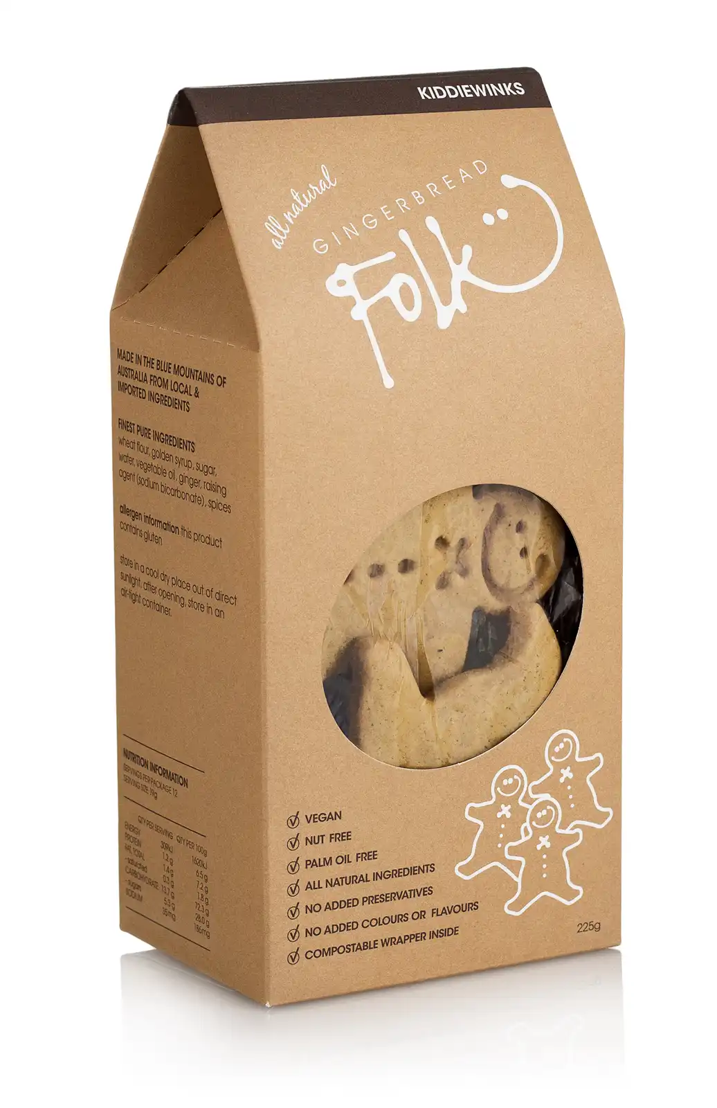 Gingerbread Folk Kiddiewinks 225g