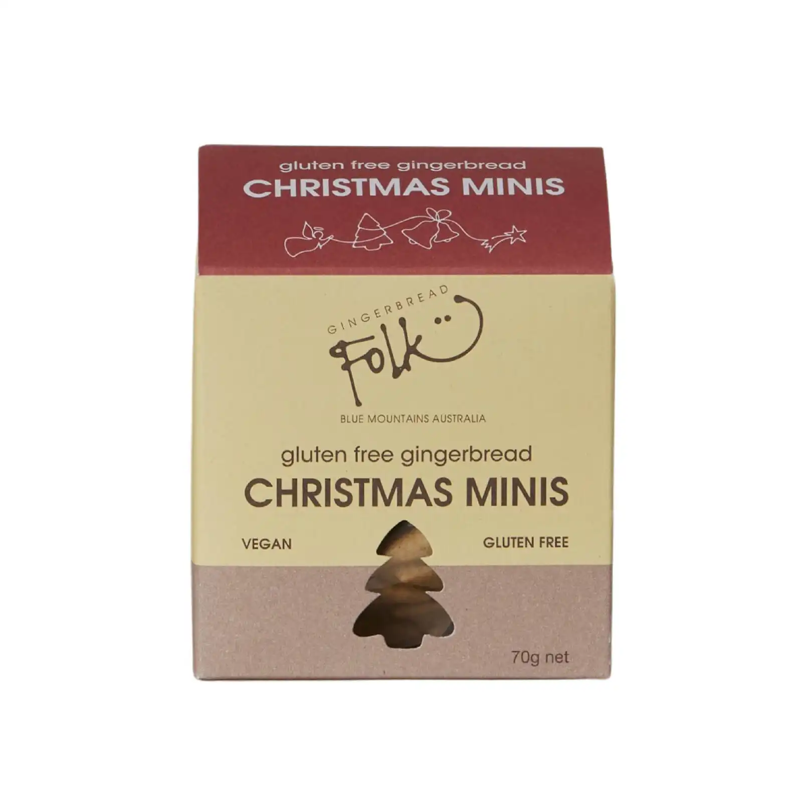Gingerbread Folk - Gluten Free Christmas Mini's 70g 