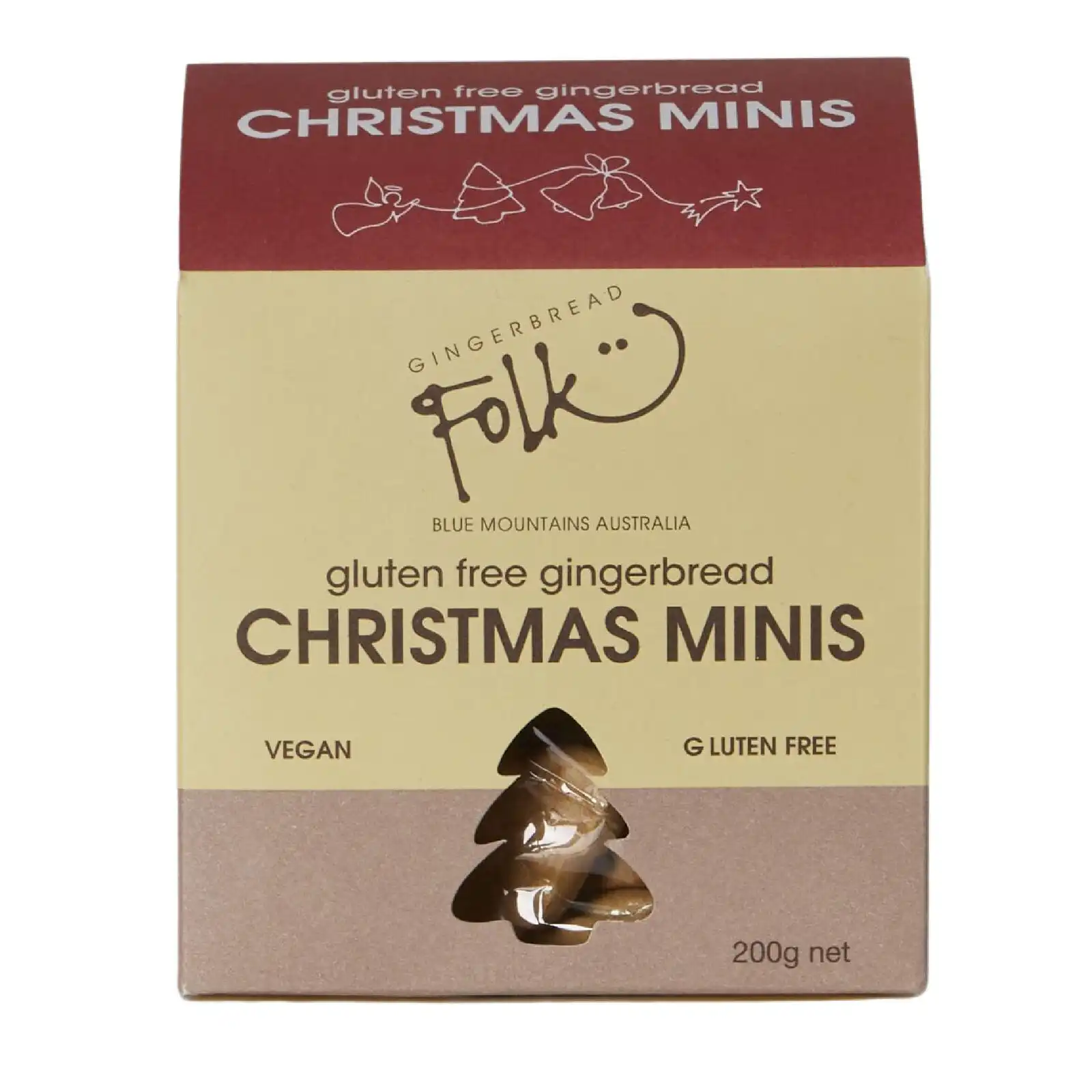 Gingerbread Folk - Gluten Free Christmas Mini's 200g