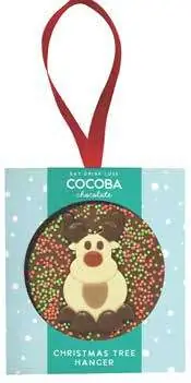 Cocoba Christmas Reindeer Milk Chocolate Tree Hanger 50g