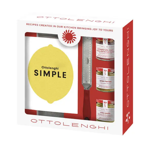 Ottolenghi SIMPLE Book, Grater & Pantry Gift Set 510g (510g)