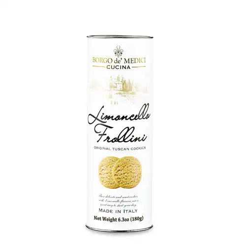 Borgo De Medici - Limoncello Italian Shortbreads in Tube