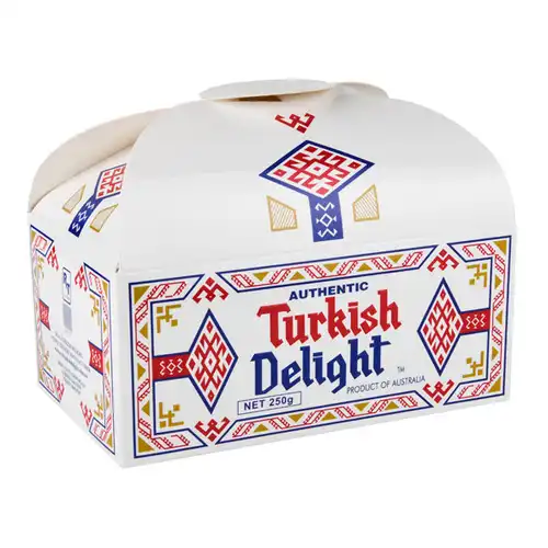 Real Turkish Delight Rose 250gm Chest