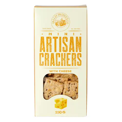 Mini Artisan Crackers with Cheese 110g