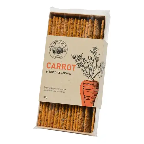 VPC Artisan Flatbread Carrot 130g