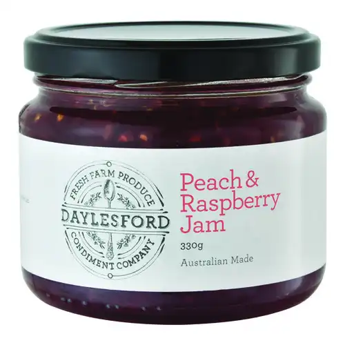 DCC Peach & Raspberry Jam 330g