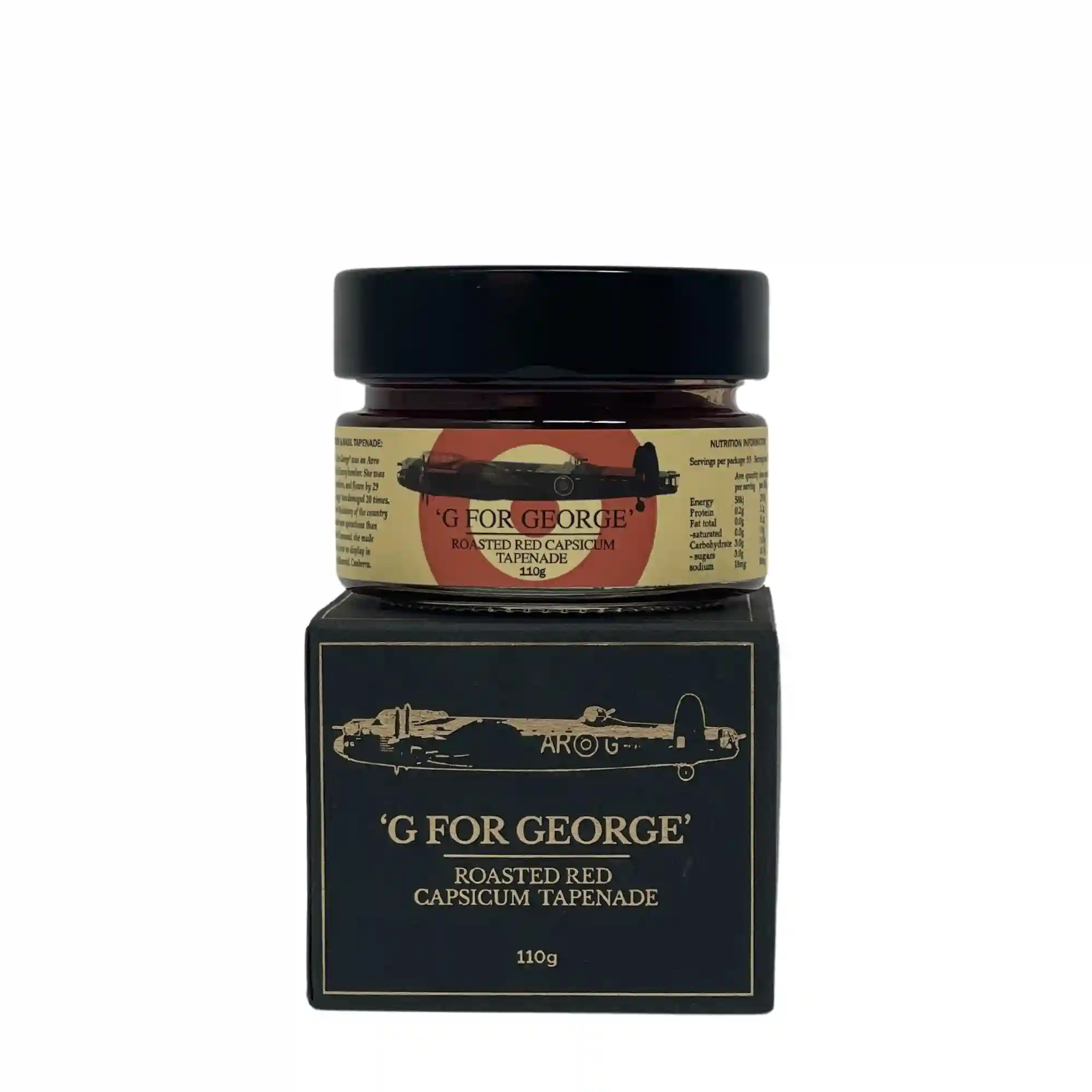 TRCC G For George Roasted Red Capsicum Tapenade - 110g