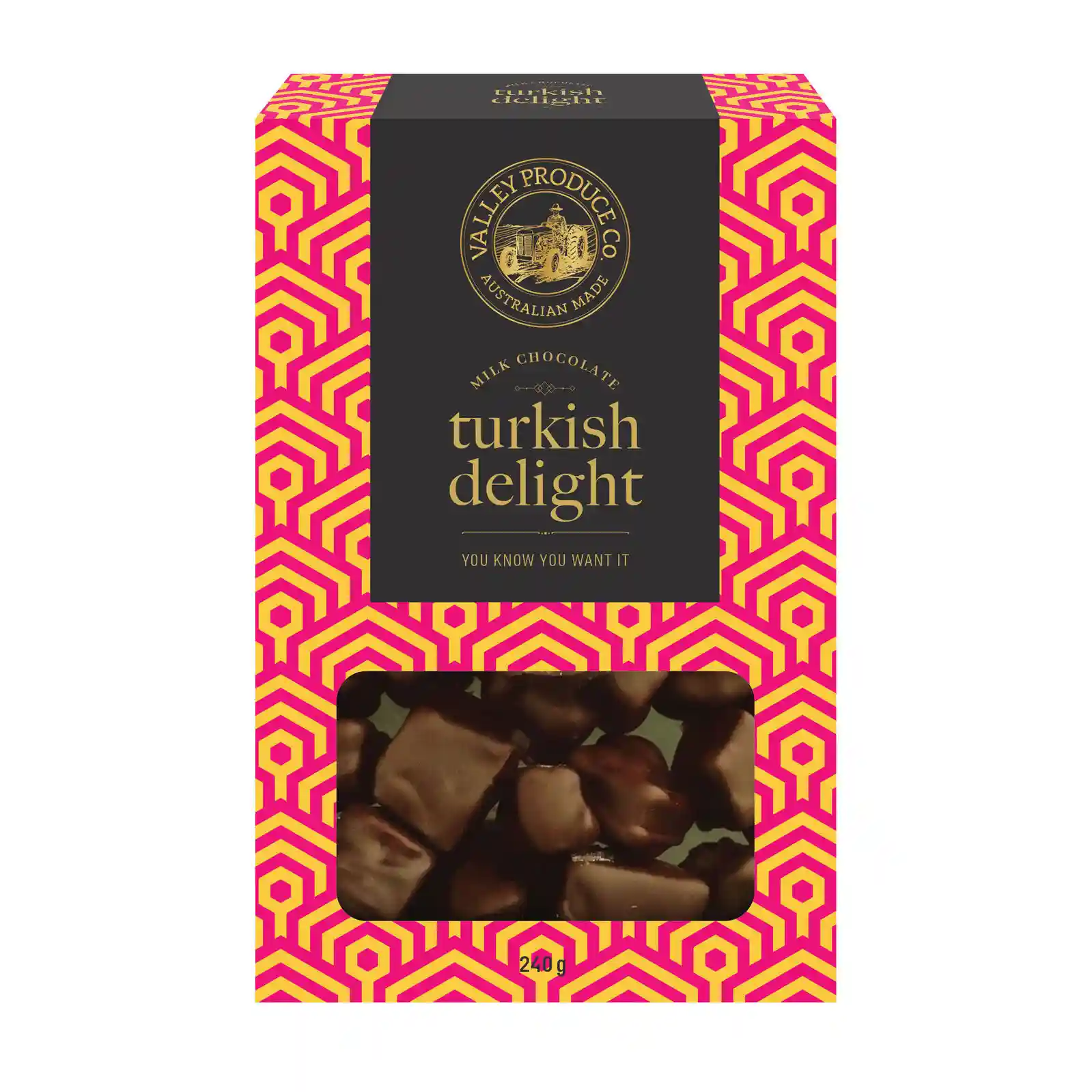 VPC Milk Chocolate Turkish Delight (200g)