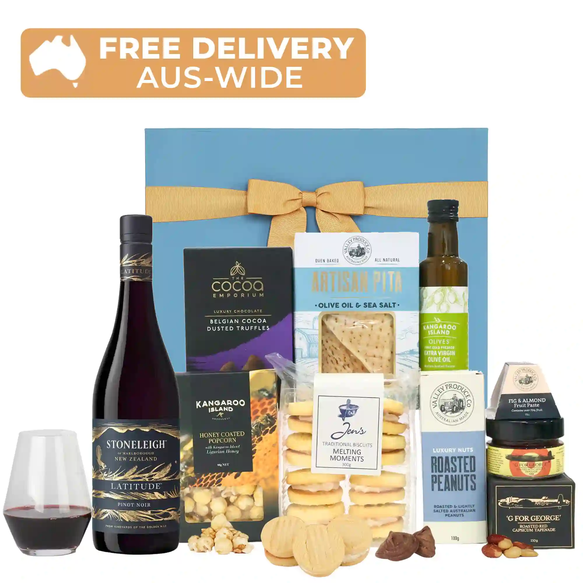 Red Wine & Gourmet Selection Hamper