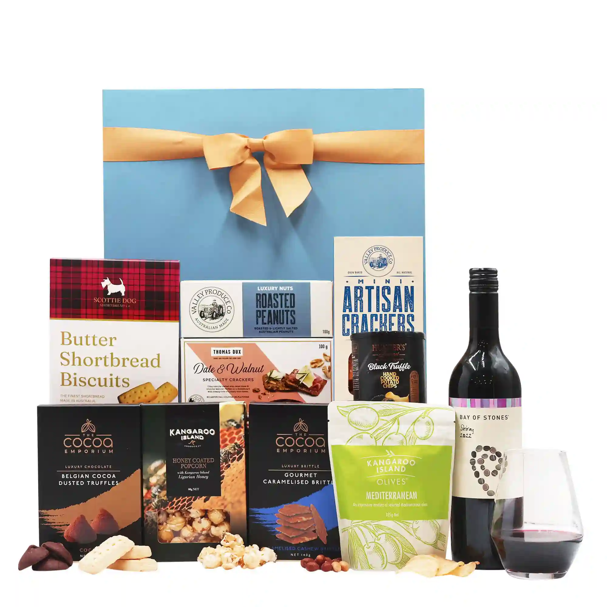 Red Wine & Nibbles Hamper