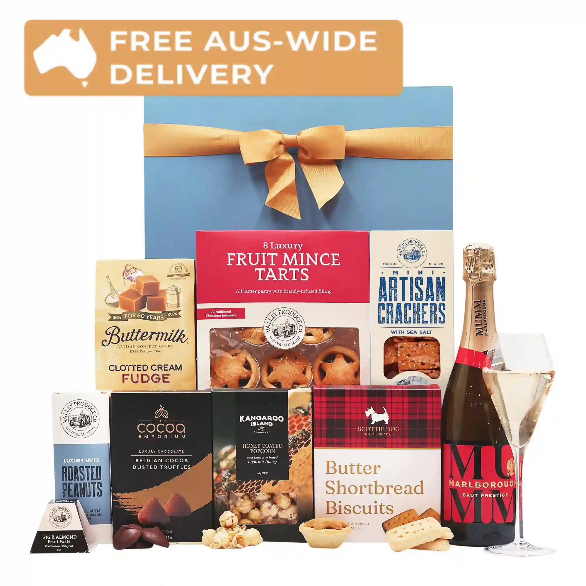 Sparkling & Christmas Nibbles Hamper