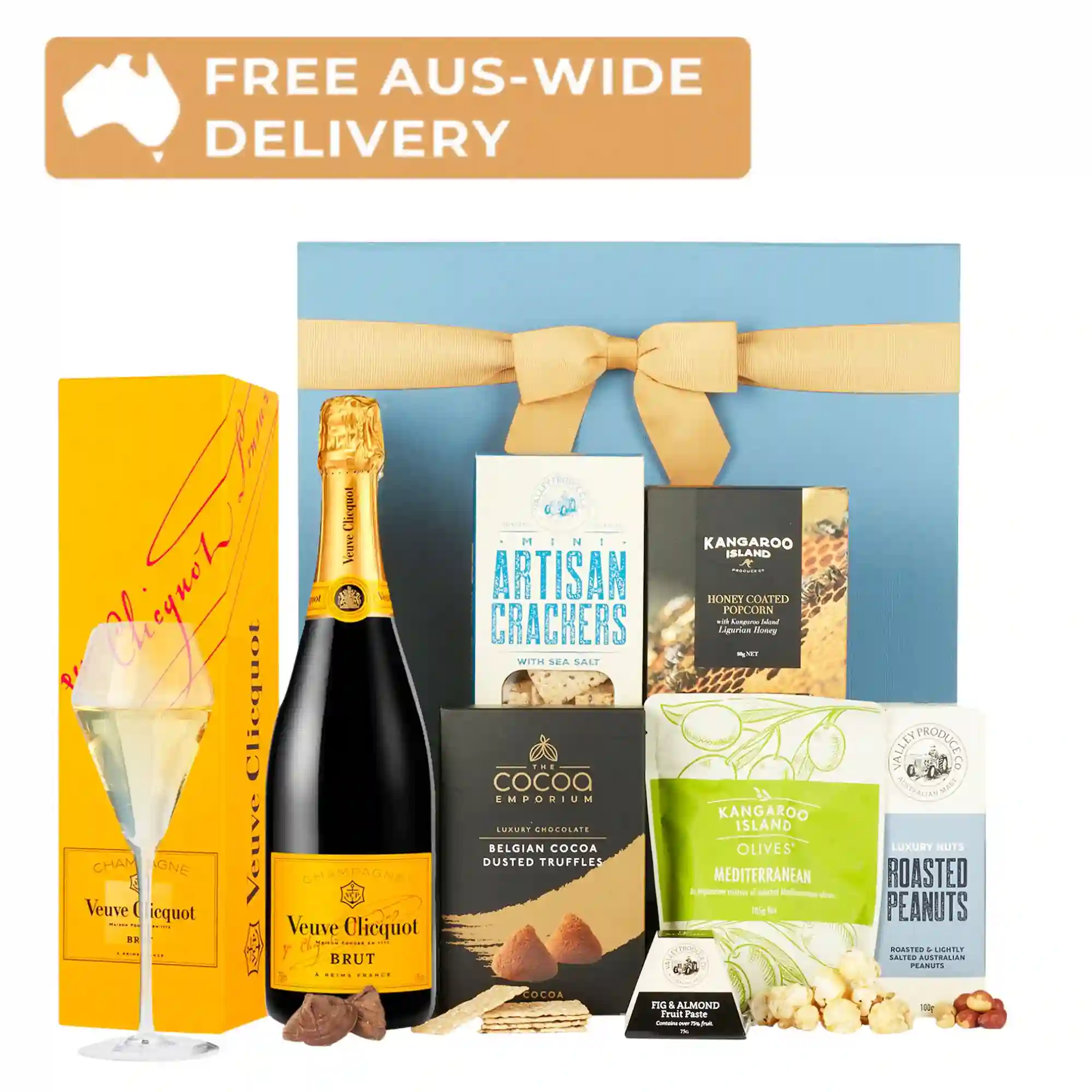 Veuve Cliquot Champagne & Gourmet Finest Hamper