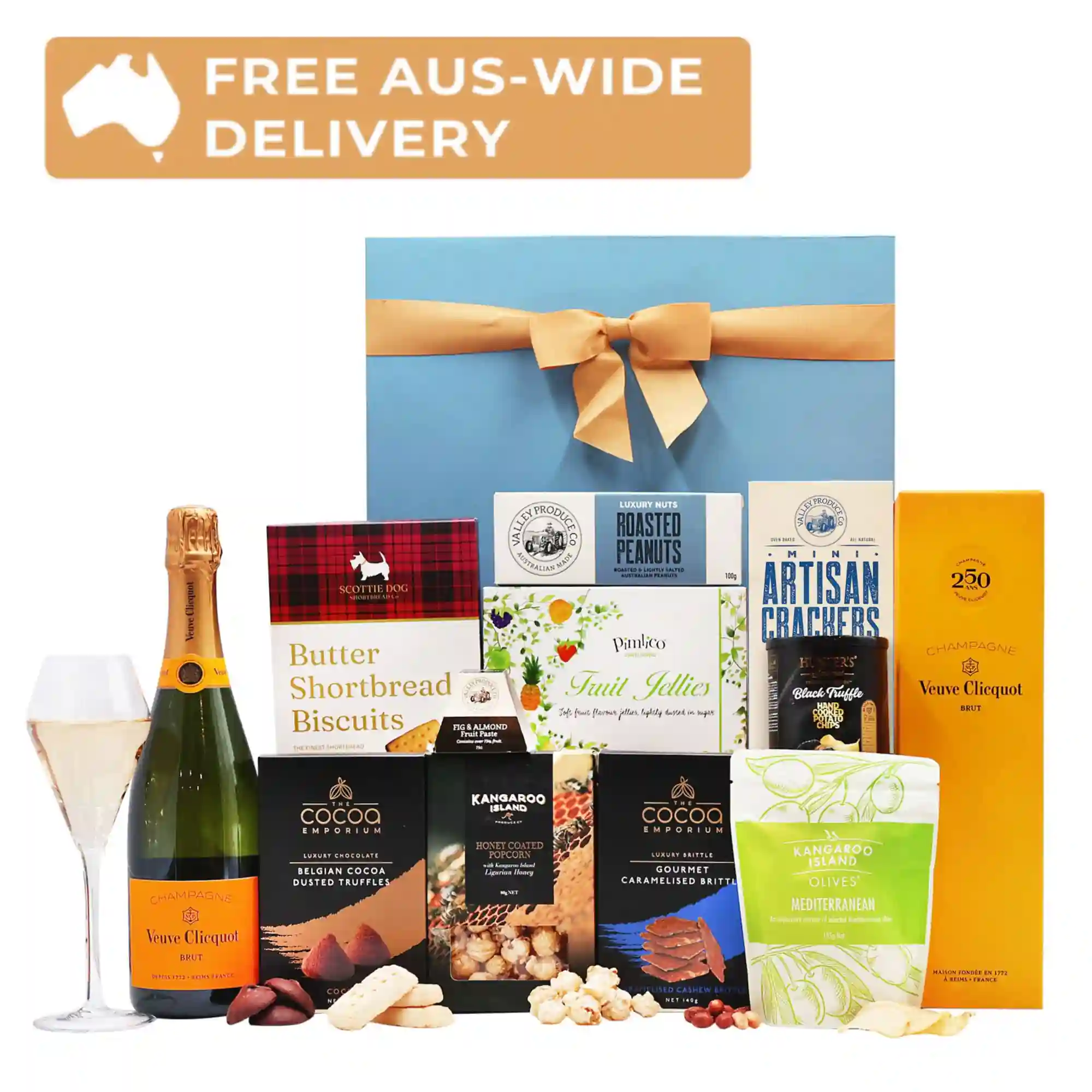 Luxury Finest with Veuve Cliquot Champagne Hamper