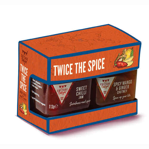 Cottage Delight Twice The Spice Gift Pack (228g)