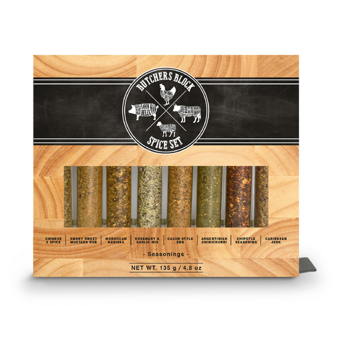 eat.art Butchers Block 8 tube Giftset (135g)