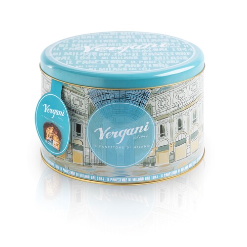 Vergani Panettone Tin Line - Chocolate 750g