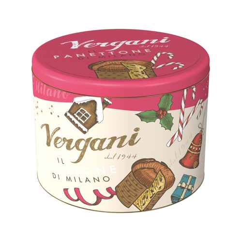 Vergani Tin Line Traditional Panettone (750g)