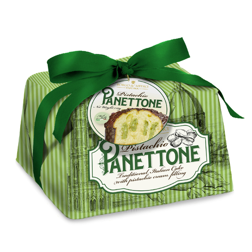Borgo De Medici - Panettone  - Pistachio Cream Filled Cake (750g)