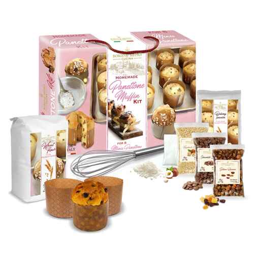 Borgo de Medici Homemade Panettone Muffin Kit 1315g