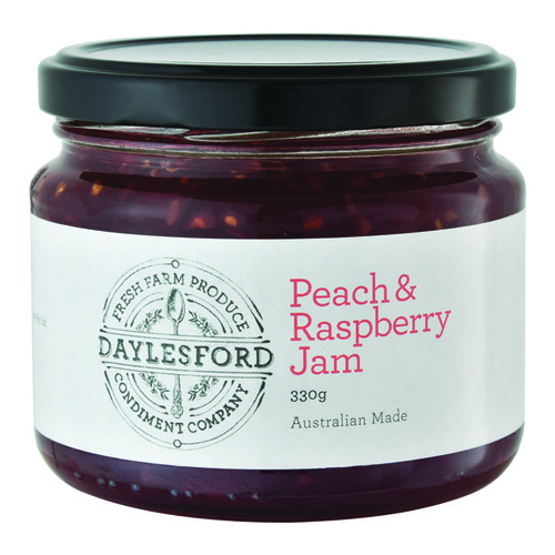DCC Peach & Raspberry Jam 330g