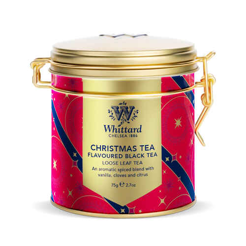 Whittard Christmas Tea Clip Top Tin 75g