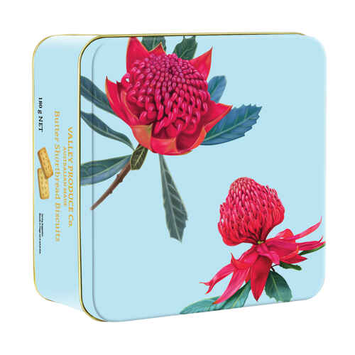 VPC Shortbread Tin - Waratah (180g)