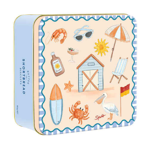 VPC Shortbread Tin - Aussie Beach (180g)