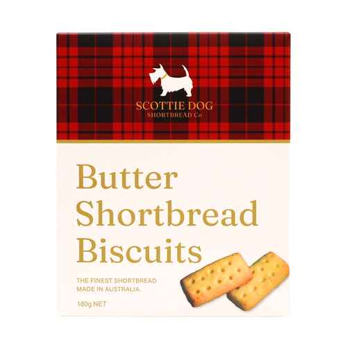 Scottie Dog Shortbread Co. Butter Shortbread Biscuits 180g