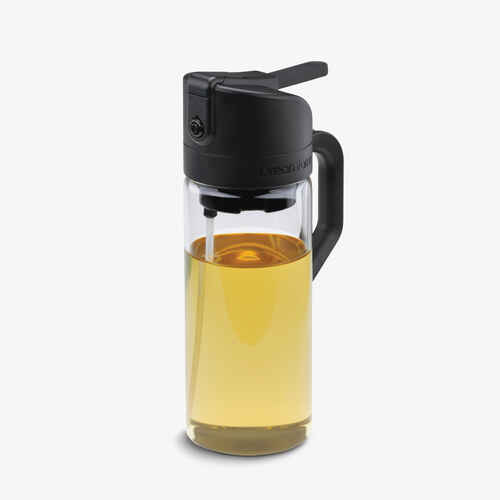 Dreamfarm Oileroo - Black + Glass Bottle