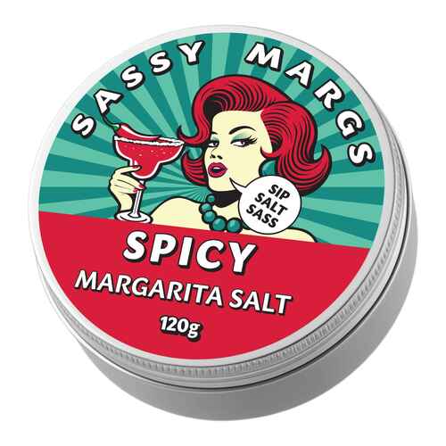 Sassy Marg's Margarita Salt - Spicy (120g)