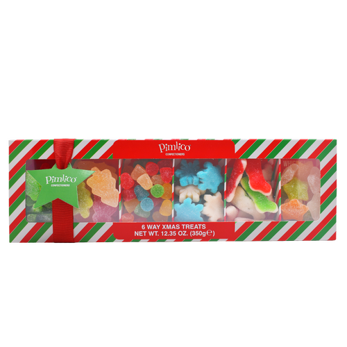 Pimlico 6 Way Xmas Treats Box - Elves (350g)