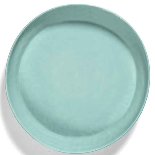Ottolenghi Serving Bowl M Azure with Red Stripes FEAST