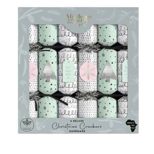 Mistletoe & Merry Deluxe - Fun & Playful Patterns Crackers