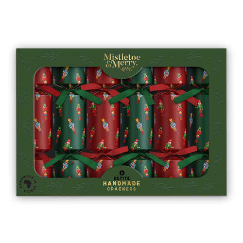 Mistletoe & Merry Petite Mini Nutcrackers