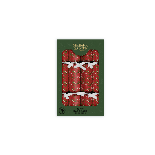 Mistletoe & Merry - Fun 8's - Red Berries Pattern 11