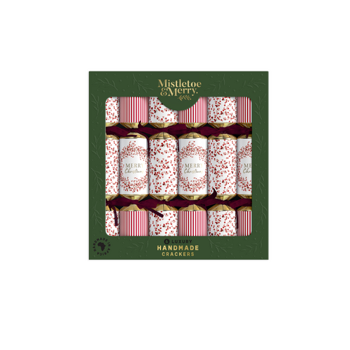 Mistletoe & Merry - Luxury - Berry & Stripe 14