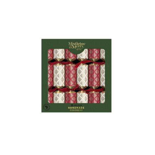 Mistletoe & Merry - Deluxe - Red & Cream Foiled Pattern 14