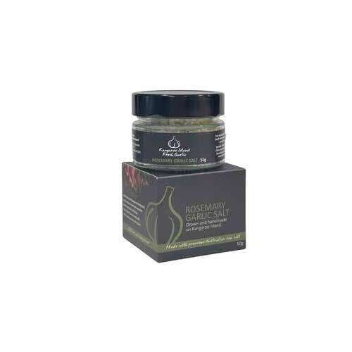 Kangaroo Island Fresh Garlic - Rosemary Garlic Salt Flakes (50g)