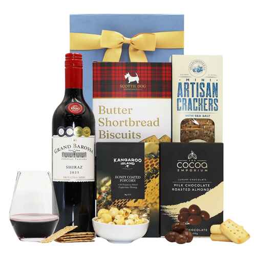 Barossa Shiraz & Gourmet Treats Hamper