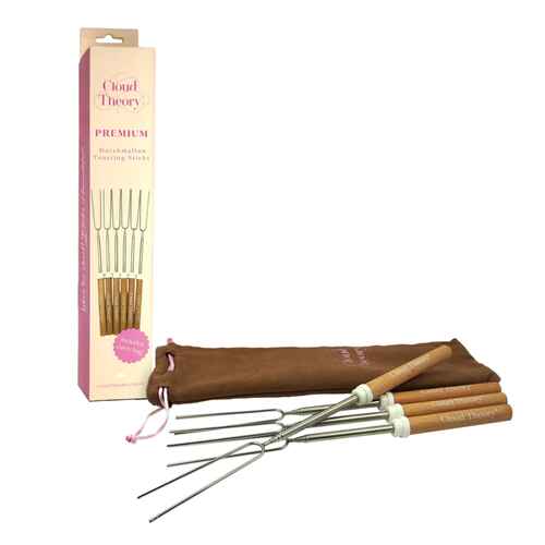 Cloud Theory Marshmallow Toasting Sticks - 6 Pcs Set  (225g)