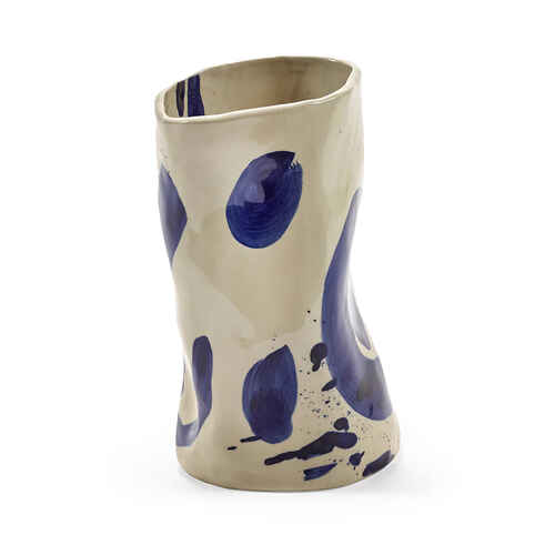 Serax Vase M Blue Sophia